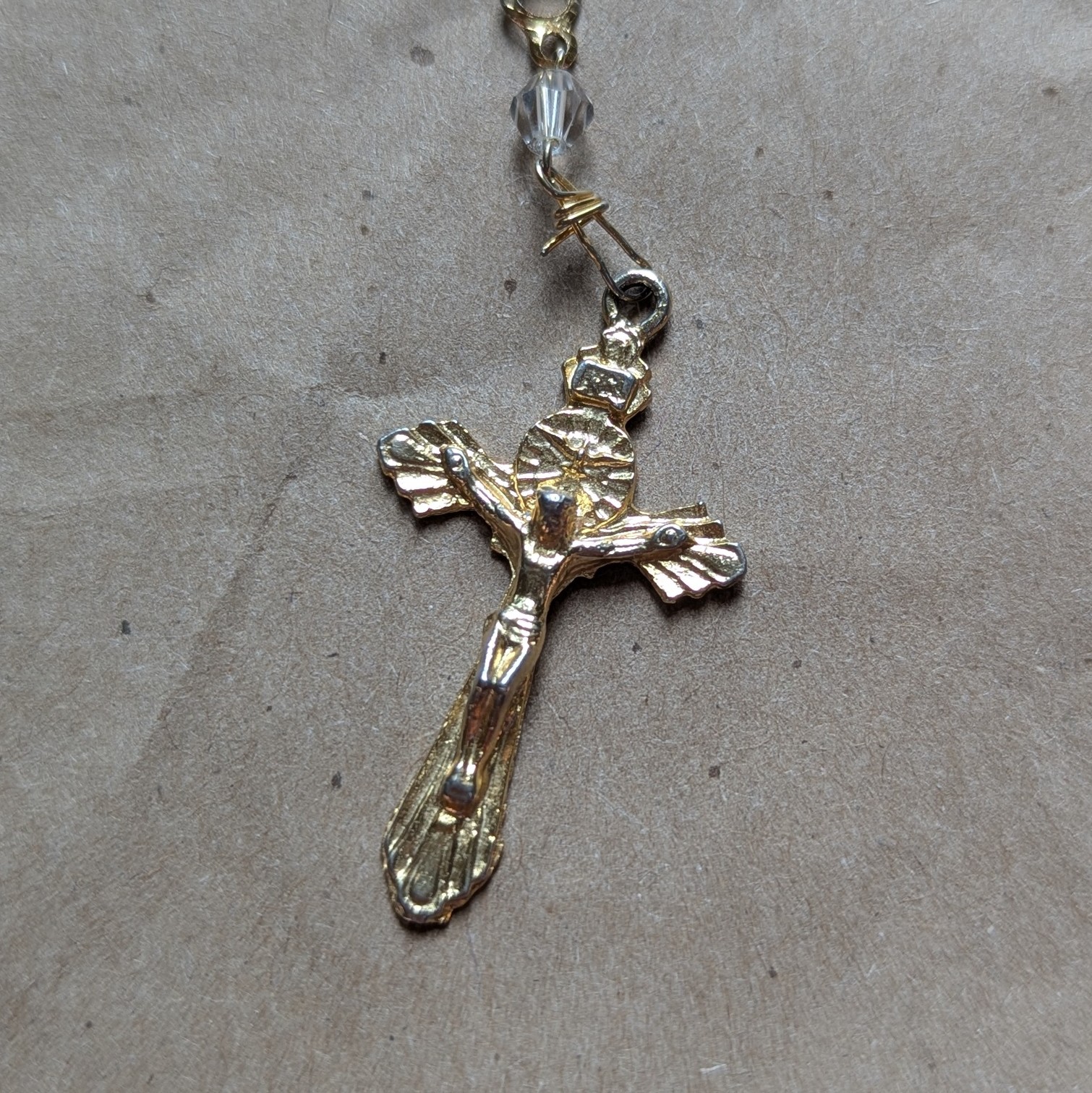 golden angelic rosary
