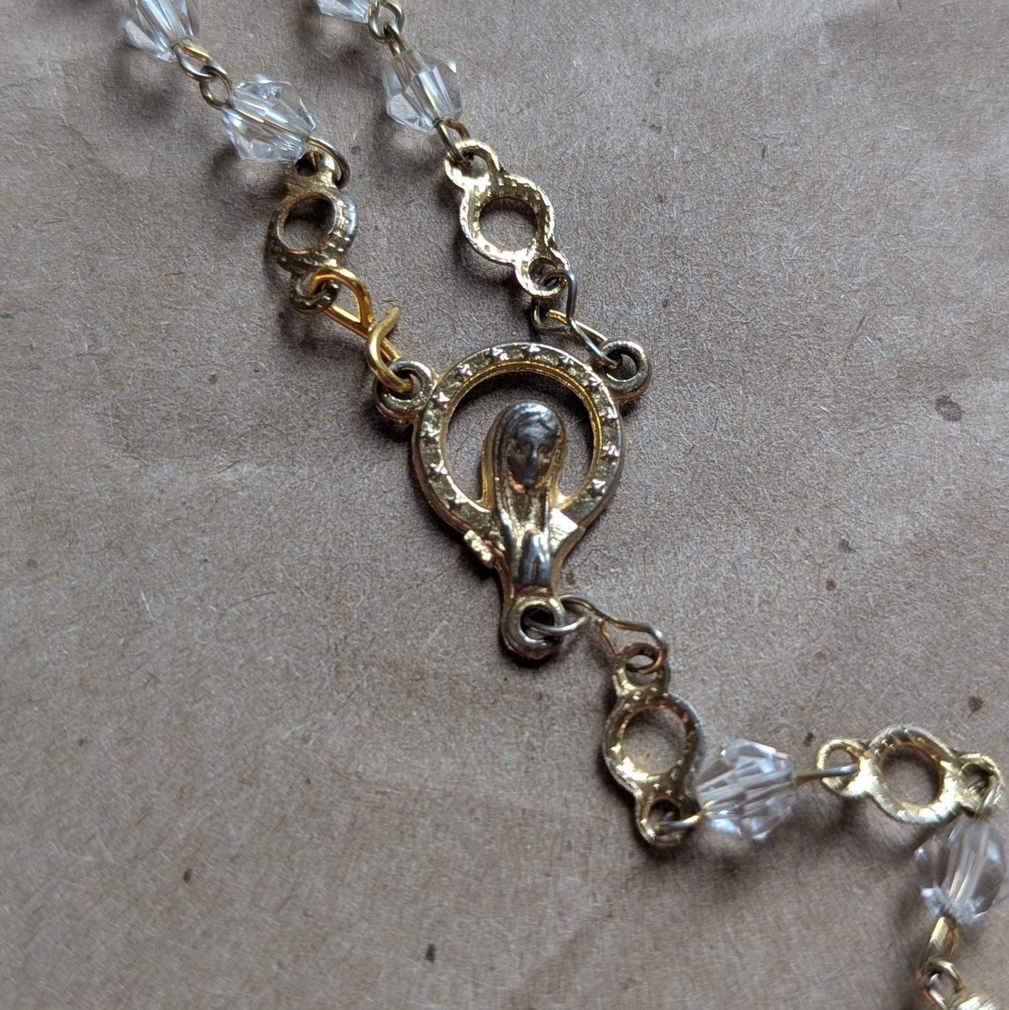 golden angelic rosary