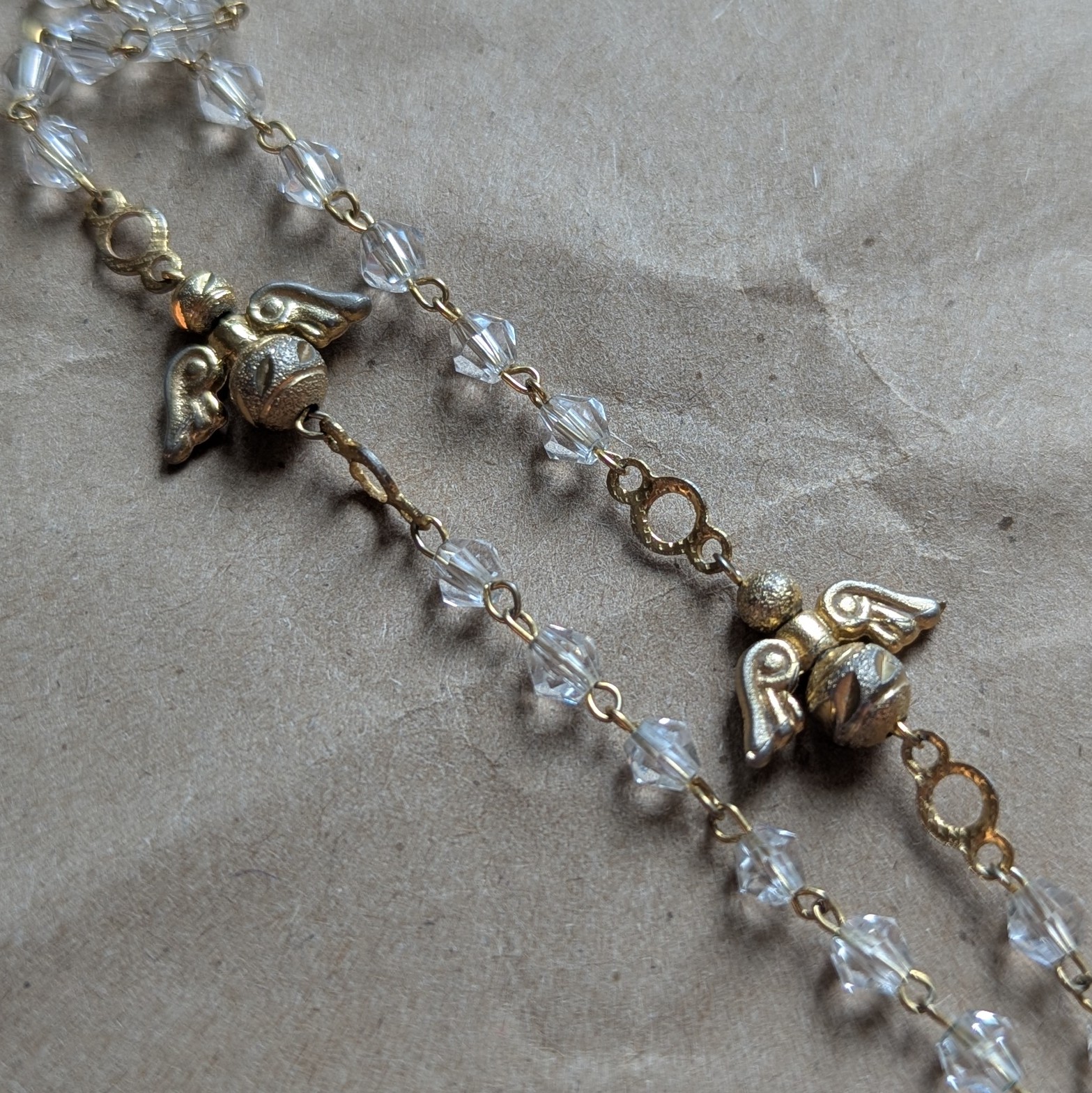 golden angelic rosary