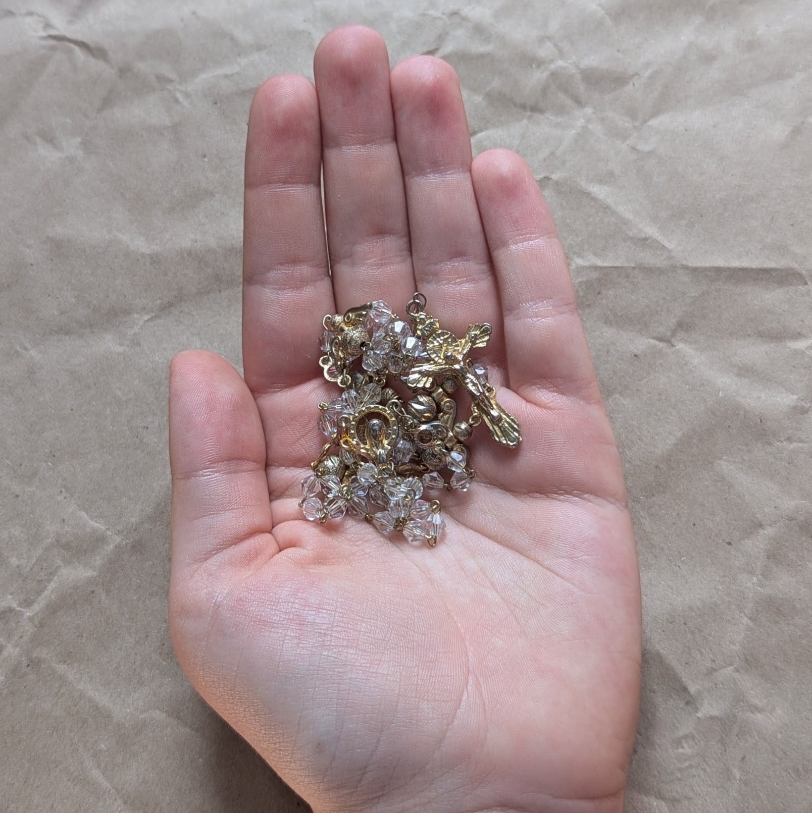 golden angelic rosary
