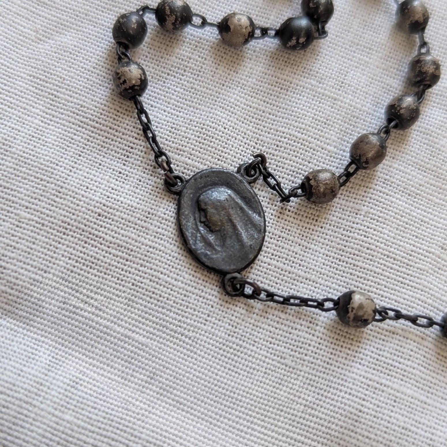 rustic Ebony rosary